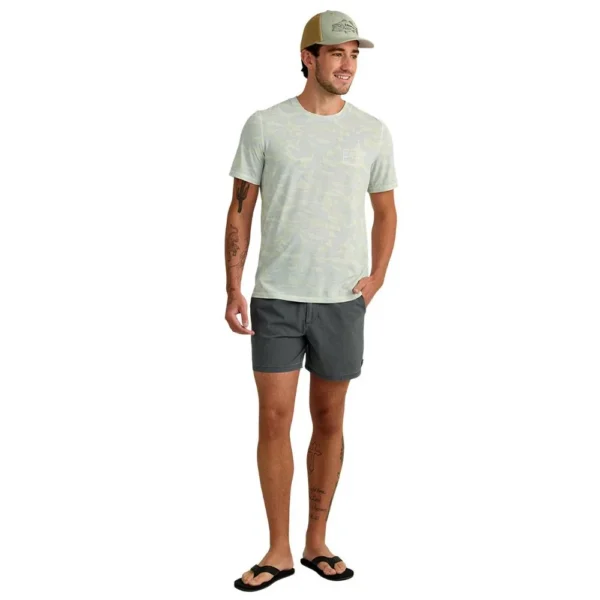 Marolina DBA HUK Huk Drift Performance Short Sleeve Shirt Pale Algae Camo M