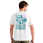 Marolina DBA HUK Huk Bait 'N Fetch Short Sleeve Tee White L