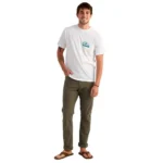 Marolina DBA HUK Huk Bait 'N Fetch Short Sleeve Tee White S