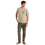 Marolina DBA HUK Huk Bait 'N Fetch Short Sleeve Tee River Rock Heather S