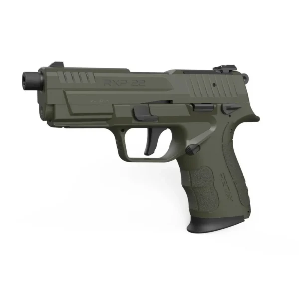 Retay USA Retay RXP22 Handgun .22 LR 13rd (1) & 18rd (1) Magazines 4" Threaded Barrel OD Green