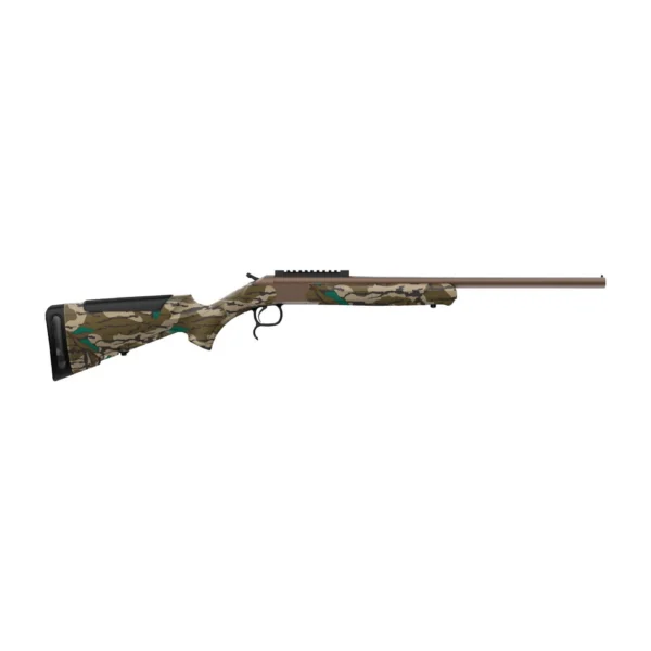 Retay USA Retay Gamelander Mossy Oak Greenleaf Shotgun 20ga 3" Chamber Single Shot 22" Barrel Bronze Cerakote/Greenleaf Stock