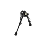 AOB Caldwell XLA 6''-9'' Bipod Pivot M-LOK, front three-quarter view with extended black legs