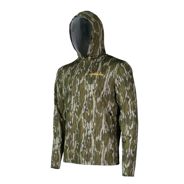Gsm Muddy TRX Performance Lightweight Sun Hooded Sweatshirt Mossy Oak Greenleaf XL