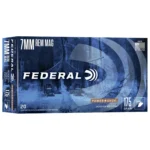 Federal Cartridge Co. Federal Power-Shok Rifle Ammunition 7mm Rem Mag 175 gr SP 2860 fps - 20/ct