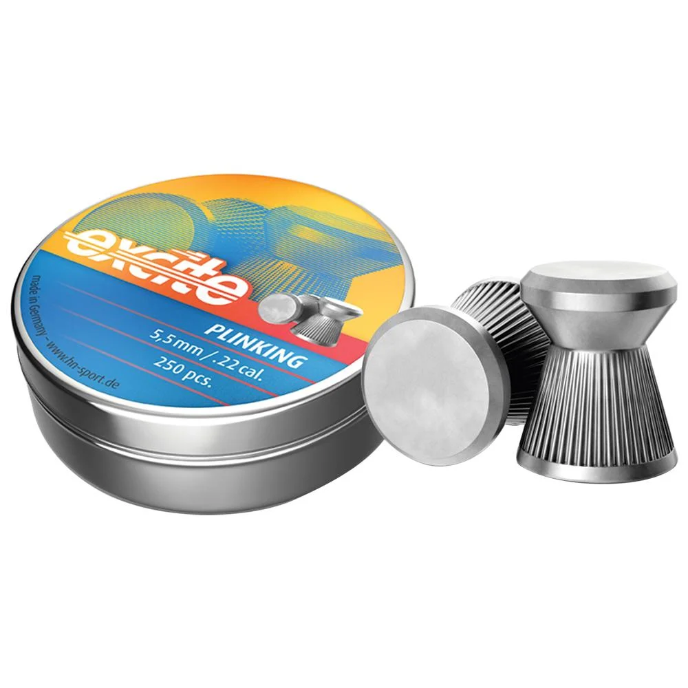 primary-32459 Hatsan USA Escort Shotguns Excite Plinking pellets with silver tin and two loose pellets