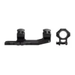 Leapers Inc. Leapers 1-Piece UTG ACCU-SYNC QR Cantilever Mount 1" Medium w 50mm Offset - Matte Black