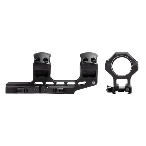 Leapers Inc. Leapers UTG ACCU-SYNC QR Cantilever Mount 30mm High w 34mm Offset - Matte Black