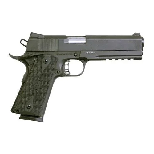 Rock Island Armory RI Armscor M1911-A1 FS Tac 2011 Standard Handgun .45 Auto 8rd Magazine 5" Barrel Parkerized
