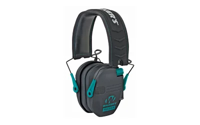 Walkers Game Ear Walker's Razor Series Slim Shooter Folding Electronic Muff - Teal