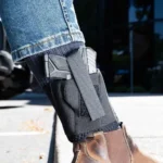 Galco International Ltd. Galco Cop Ankle Band Ankle Holster for Sig Sauer P230/P232 Black RH