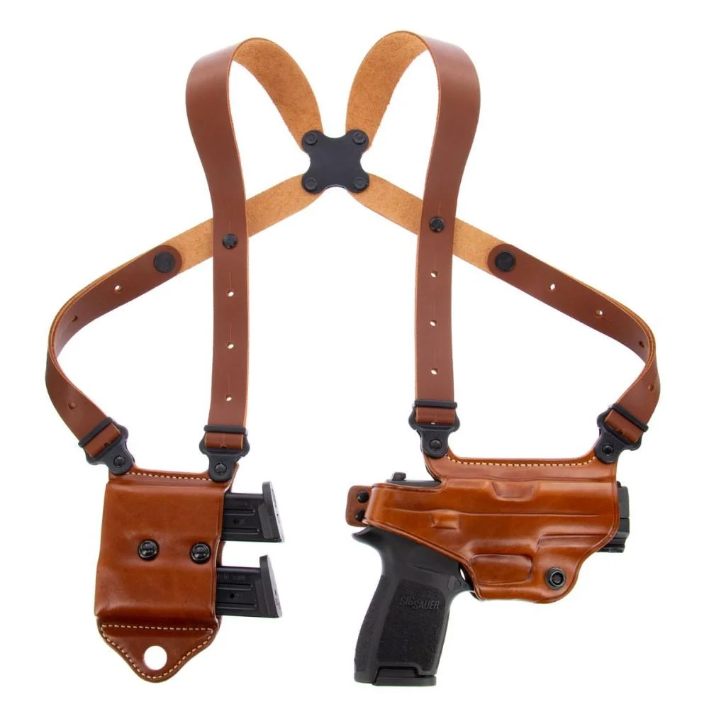 primary-32798 Galco International Ltd. Galco Miami Classic II Shoulder System Holster for Colt 1911 5" Tan RH
