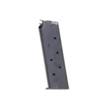 Kahr Arms Auto Ordnance 1911A1 Handgun Magazine, blued side view with witness holes