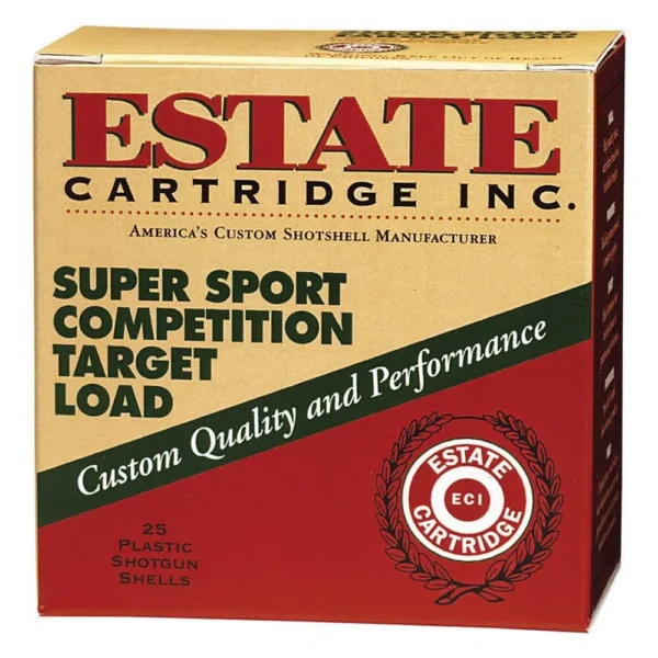 Estate Cartridge Co Estate Cartridge Super Sport Shotshells 12 ga 2-3/4" 1 oz 1235 fps #7.5 25/ct