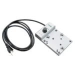RCBS Lube-A-Matic Heater, silver rectangular heater plate with control box and black power cord