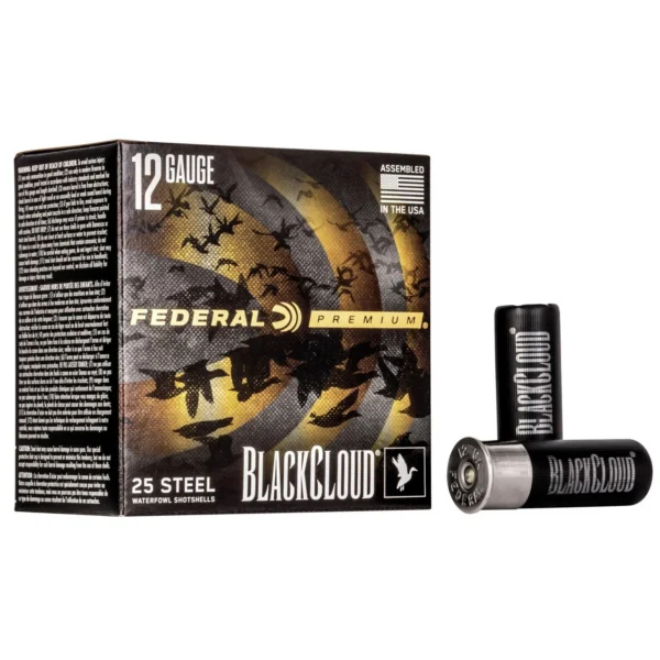 Federal Cartridge Co. Federal Black Cloud FS Steel Shotshells 12g. 2-3/4 1-1/8oz 1500 fps #3 25/ct
