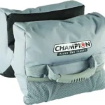 Champion Accuracy X-Ringer Bag grey shooting rest bag with black panels and mesh pocket