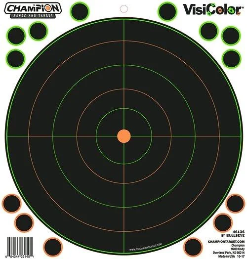 Champion 8" BULLS EYE 5PK W/40 PASTORS