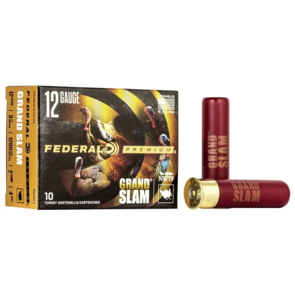Federal Cartridge Co. Federal Grand Slam Shotshells 12 ga 3-1/2" 2 oz 1200 fps 4 10/rd