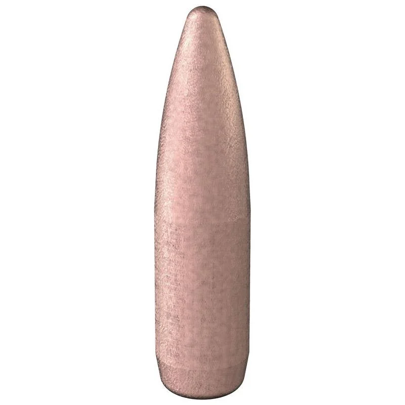 primary-33026 Federal Speer Total Metal Jacket Bullet, copper-coloured side view with pointed tip