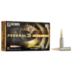 Federal Classic Hunter Berger Hybrid Rifle Ammunition, black box with two cartridges