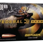 Federal Cartridge Co. Federal Classic Hunter Berger Hybrid Rifle Ammunition .308 Win 168 gr BTHP 2800 fps 20/ct
