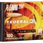 Federal Cartridge Co. FUSION .264 CALIBER 140GR BULLET 100RD