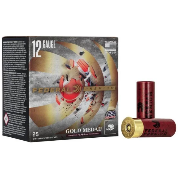 Federal Cartridge Co. Federal Gold Medal Grand Paper Shotshells 12 ga 2-3/4" 1oz 1290 fps #7.5 25/ct
