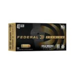 Federal Cartridge Co. Federal Gold Medal Action Pistol .40 S&W 180gr FMJ 950 fps 50/ct