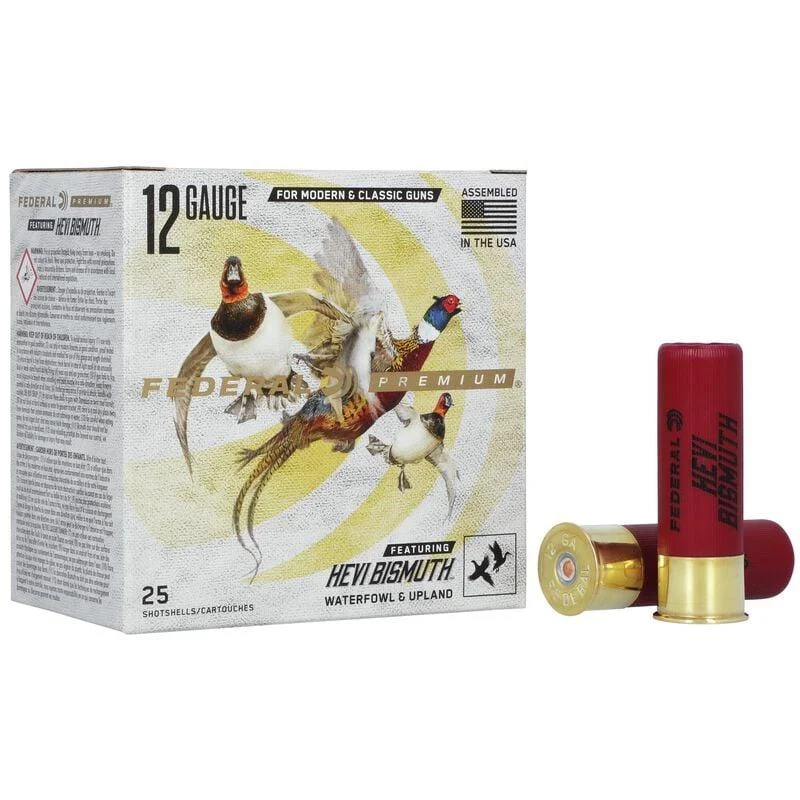 primary-33404 Federal Cartridge Co. Federal Hevi-Bismuth Shotshells 12ga 3" 1-3/8oz 1450 fps #5 25/ct