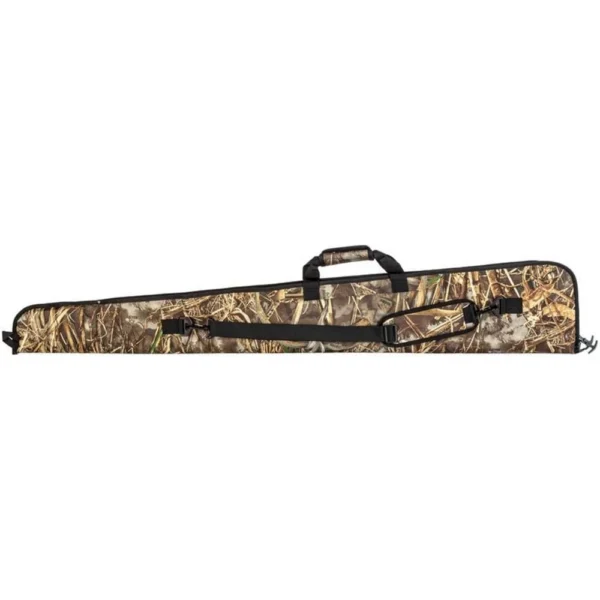 Federal Field & Range Shotgun Case in Realtree Max-7 camo, side view with handles and zipper
