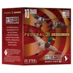 Federal Cartridge Co. Federal Ultra Steel Shotshells 10ga 3-1/2" 1-5/8oz 1400 fps #1 & BBB 25/ct