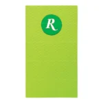 Remington Magnetic Barrel Pad, bright green rectangular pad with white R logo