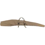 Federal Fit Coil Rifle Case XL tan rifle case, side view with carry handles and securing straps