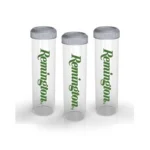 Remington Suppressor Cleaning Tubes 3/ct, three clear tubes with gray caps, front view