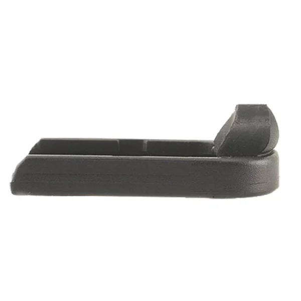 Pearce Grip Enhancer for Glock 20/21, black grip insert in angled side view with raised rear section