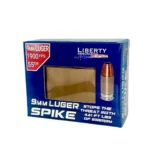 Liberty Ammunition Liberty Spike Handgun Ammunition 9mm Luger 55gr HP 1900 fps 20/ct