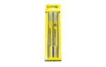 Otis 3-Pack AP Brushes 2W/1BL three slim cleaning brushes in yellow retail packaging