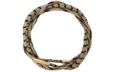 OTIS RIPCORD .243/6MM 36-inch tan and black woven cleaning cord coiled in a loop