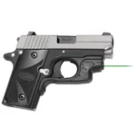 Crimson Trace Laserguard for Sig Sauer P238 & P938, side view on pistol with green laser