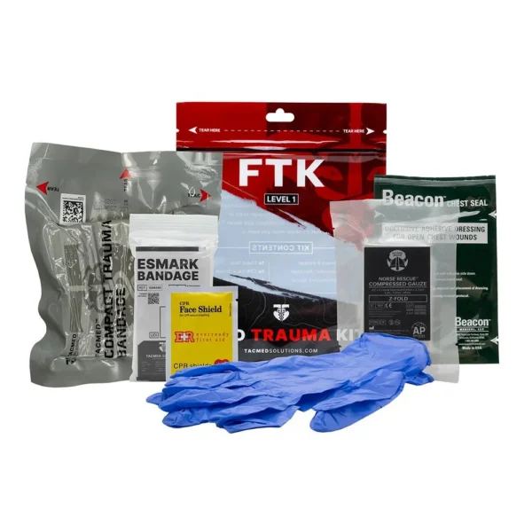 TacMed Solutions DBA Stealth Operator TacMed Solutions Field Trauma Kit Level 1