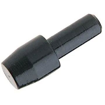 Redding Case Trimmer Pilots, black cylindrical pilot shown at an angle