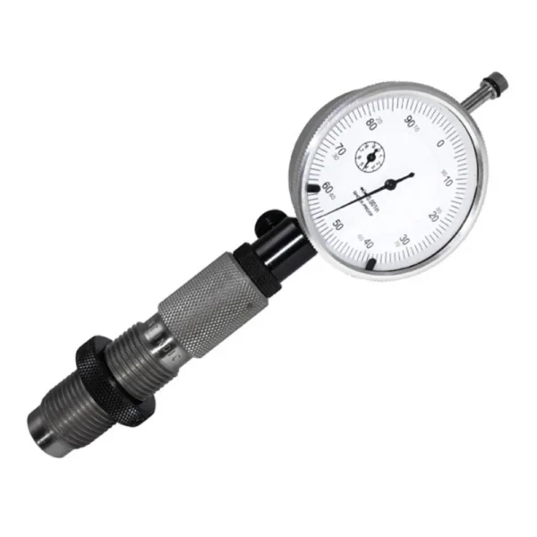 Redding Instant Indicator 300 PRC, silver comparator tool with white dial indicator