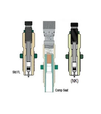 Redding Master Hunter MH-C Deluxe Die Set, cutaway diagram showing three die configurations