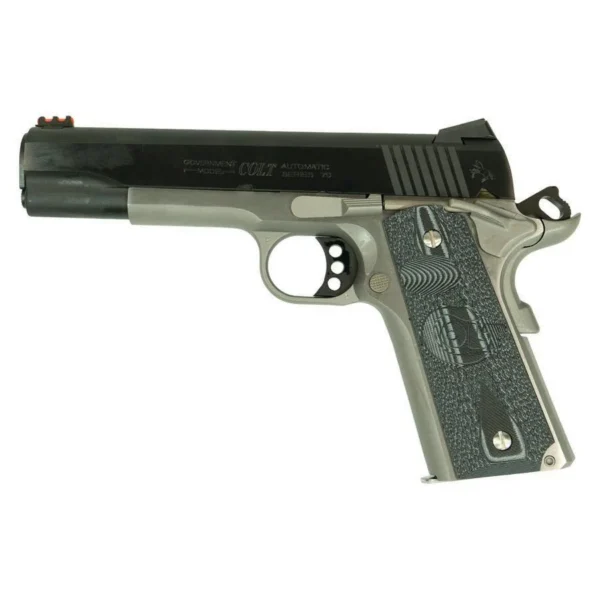 Colt Manufacturing Colt 1911 Series 70 Two-Tone Competition Handgun 45 Auto 8rd Magazine 5" Barrel G10 Grips