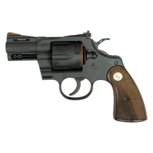 Colt Manufacturing Colt Python Rugged Matte Blued Handgun .357 Mag 6rd Capacity 2.5" Barrel Walnut Grips