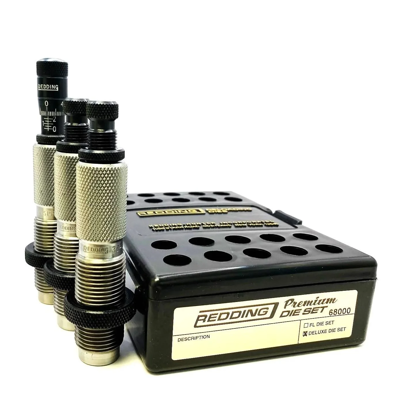 primary-33982 Redding Reloading Equipment Redding 22 Creedmoor Premium Series Deluxe Die Set