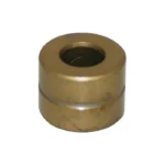Redding Neck Sizing Bushing, brass-coloured cylindrical bushing in angled top view