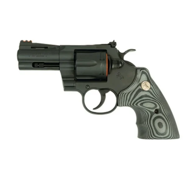 Colt Manufacturing Colt Python Rugged Matte Blued Handgun .357 Mag 6rd Capacity 3" Barrel G10 Grips
