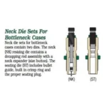 Redding Reloading Equipment Redding Series B Neck Die Set for Bottleneck Cases 6.5 PRC